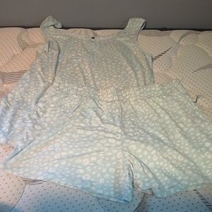 Tank top/shorts pajama set